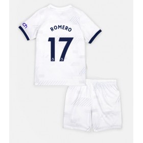 Tottenham Hotspur Cristian Romero #17 Heimtrikot 2023-24 Kurzarm (+ kurze hosen)